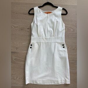 Cynthia By Cynthia Steffe Women White Sheath Dress -